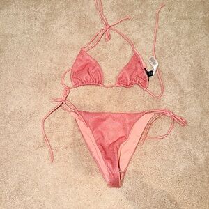 PrettyLittleThing Pink Bikini Set
